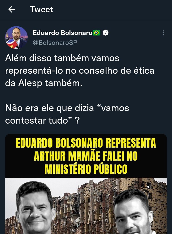 desmentindobozo's tweet photo. O filho do presidente Bolsonaro que mês passado associou trabalho de mulheres a acidente em obra do metrô em SP, entrou com representação no Ministério Público contra o Mamãe Falei por causa das falas nojentas do deputado. Hipocrisia que chama? https://t.co/5x7QKKae4s