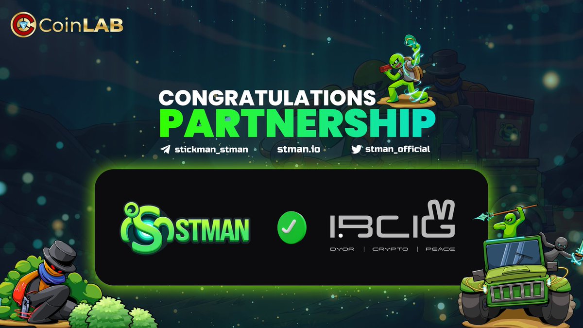 daisy_binance's tweet photo. 🎉Congratulations to @Stickman_STMAN for its partnership with @ibcig 

IBCIG offers a free platform for an individual who seeks a whitelist of upcoming public/presale with some preview or project highlights 

#CoinLAB $STMAN https://t.co/T8ZSatDVOM