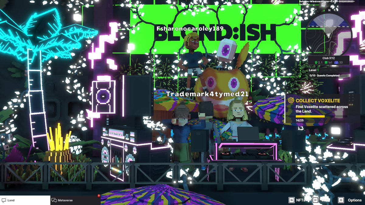 Monytalib's tweet photo. @TheSandboxGame @blond_ish I just participated in the daily #SandboxAlphaS2Contest for a chance to earn up to 1,000 $SAND! Day 2 - Dance with Blond:ish. Check out my screenshot below! 👇 #SandboxAlphaS2 https://t.co/qFxMdjwQBK