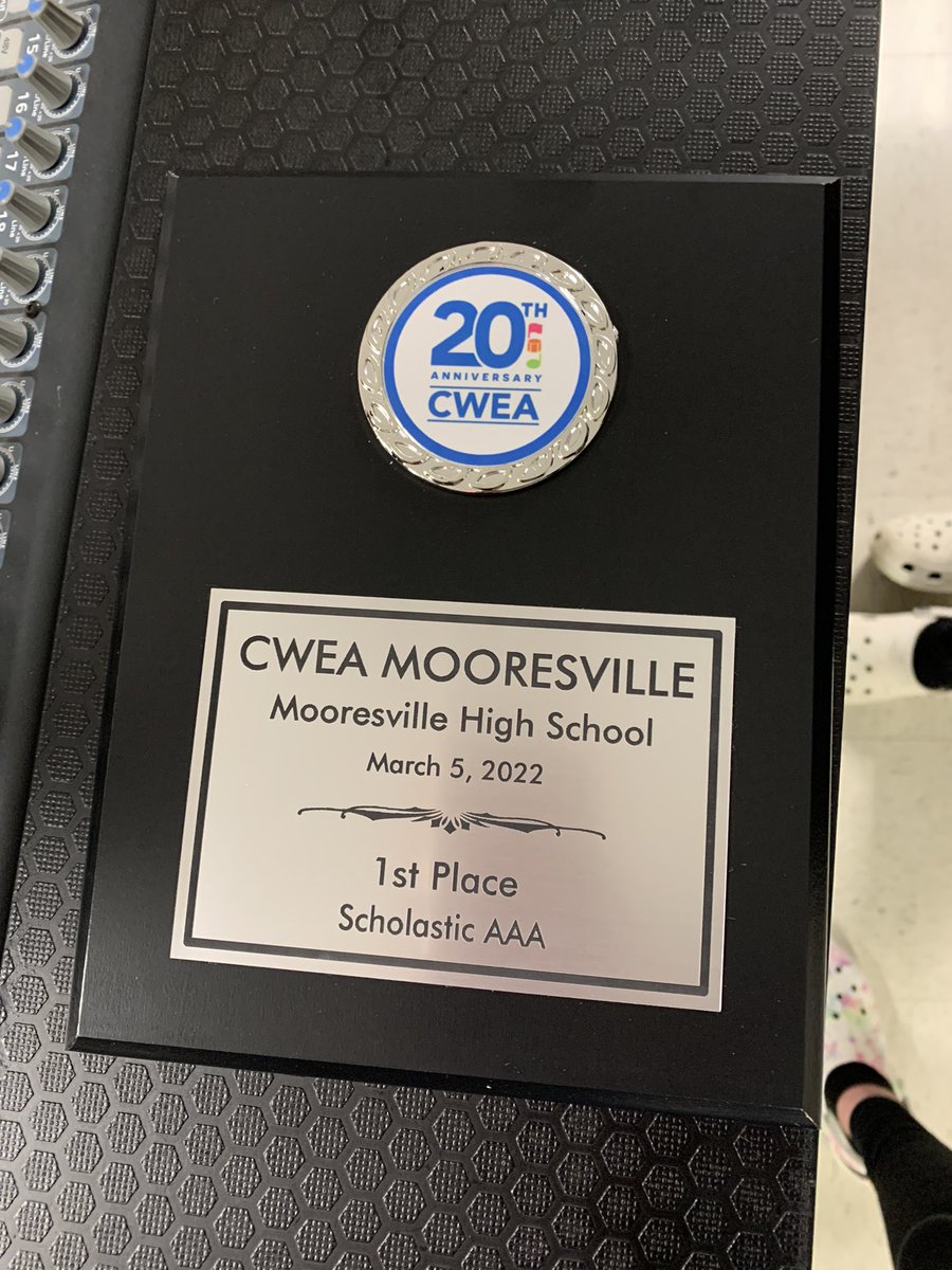 RHHSGuard's tweet photo. 1ST PLACE ONCE AGAIN!!! After getting promoted to 3A, Scoring 5 points higher then we did at chapin in an easier class division, and going against a harder competition!! @RHHSBearcats @OzzieAhl2 https://t.co/mpqhPkwGR5