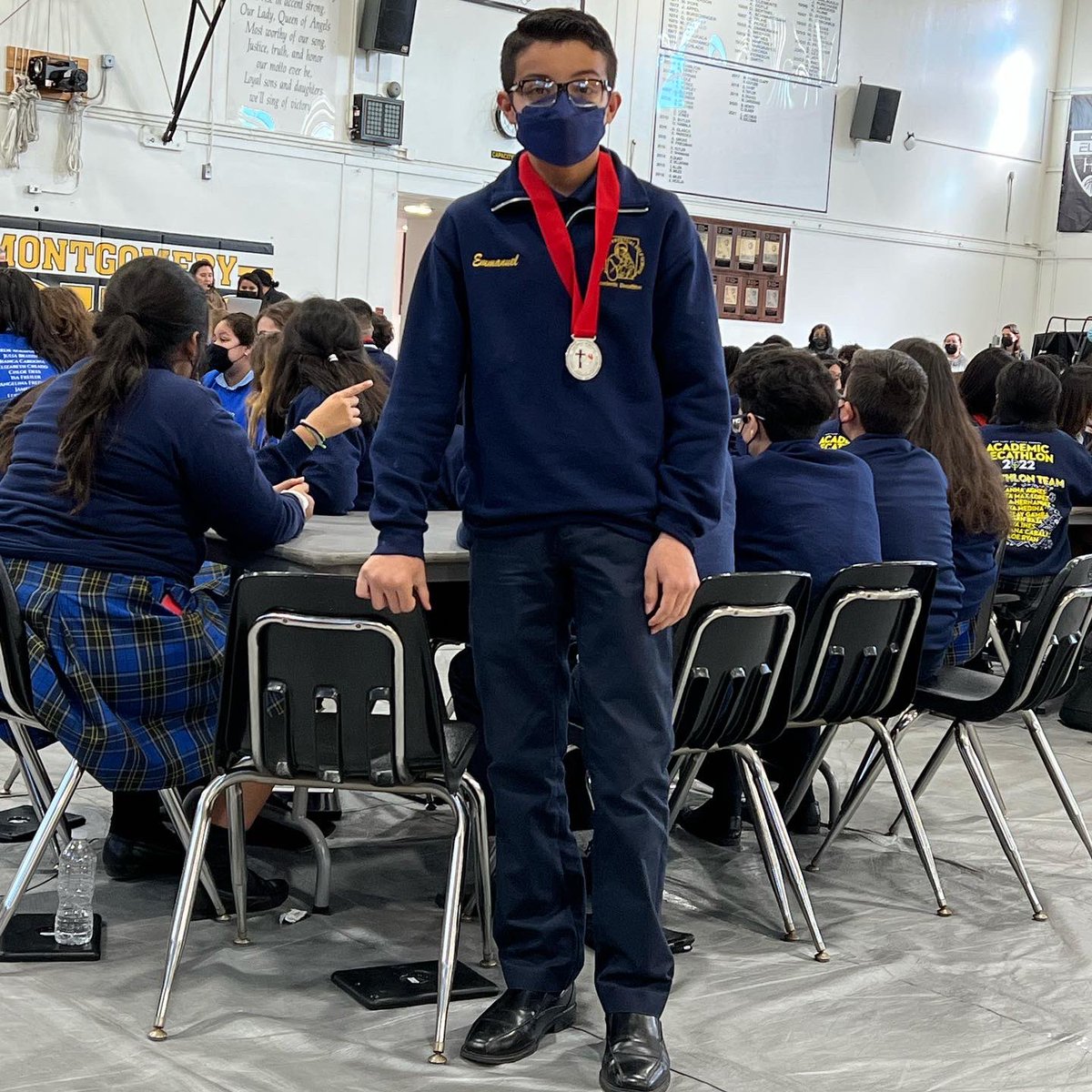 OLPHTK8's tweet photo. Academic 📚 Decathlon
Our Academic Decathlon Team competed at the Academic Junior High Decathlon held at Bishop Montgomery High School.
We would like to CONGRATULATE 🎉
Leia C. - Third Place 🥉 in Current Event.
Emmanuel G. - Second Place 🥈 in Science.
#olphtk8 #dlischool https://t.co/9BjgMlpc90