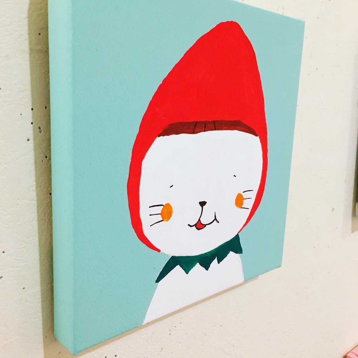 YTono2's tweet photo. 【いちご🍓いちえ】
Gallery #hana輪 さんでの #個展 、本日最終日です!
13時頃より在廊予定ですのでよろしくお願いしますねー😸🍓✨
#いちごいちえ #いちご #ねこ #イラスト #アート #ほのぼの #引きこもり #イラストレーター #StudioTono #LienFactory https://t.co/gieSHAaImc
