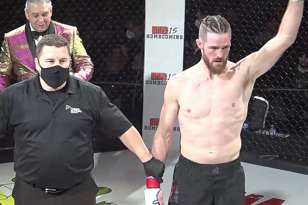 mmaempirecanada's tweet photo. The submissions keep rolling in at #BTC14 as Seth Connor locks in a slick reverse triangle to finish Broderick Rene in the first round.

https://t.co/JQ2IK1peoN https://t.co/5ilN5V0ITM