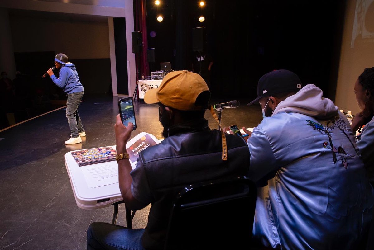 SteaMaster's tweet photo. The energy at #STEAMaster2022 was turnt all the way to the max last night thanks to our amazing performers. Thank you to everyone who came out to support the youth. We had over 250 people fill the space.

📸 Tyler Small https://t.co/PyJQonnFsd