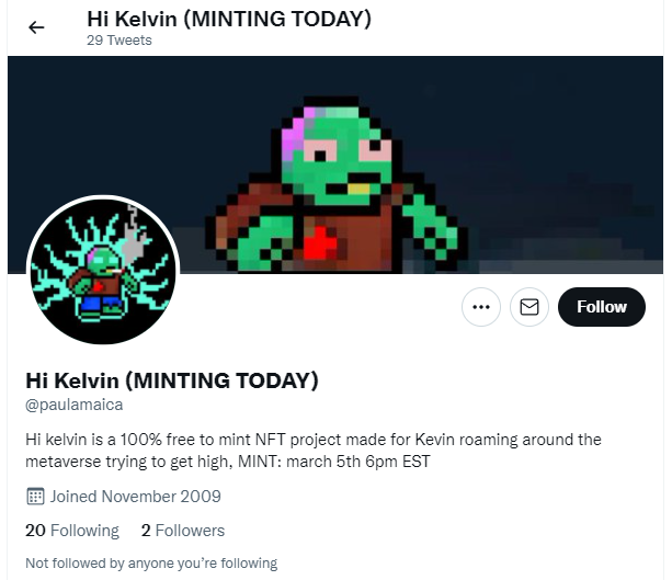 HiKevinNFT's tweet photo. Everyone beware, it has came to our notice that there has been a fake Hi-Kevins page. THIS IS NOT US. https://t.co/wHFYo5Soo5