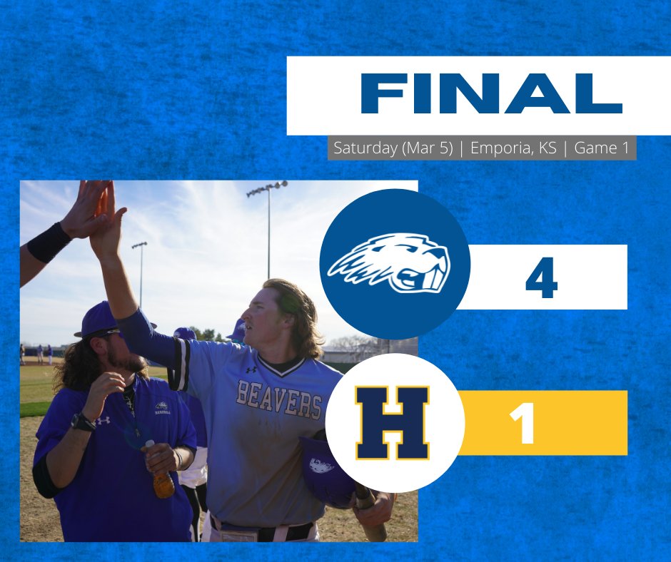 <a href="/PrattBaseball/">Beaver Baseball</a> picked up a sweep at Highland today and won the season series 3-1 over the Scotties. The Beavers will be back in action on Monday afternoon in Oklahoma. 

#DefendtheDam #KJCCC