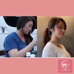 小顔の石原さとみさんも…!「胸鎖乳突筋」を意識している!