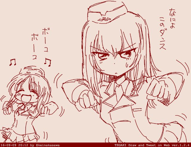 バースデーダンスの黒森峰 
