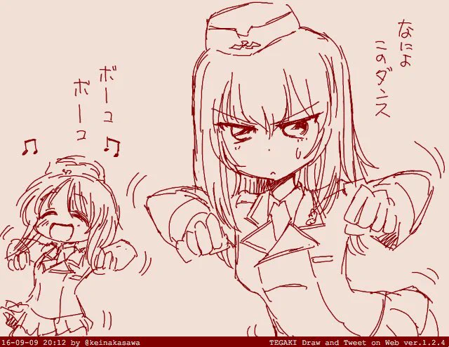 バースデーダンスの黒森峰 