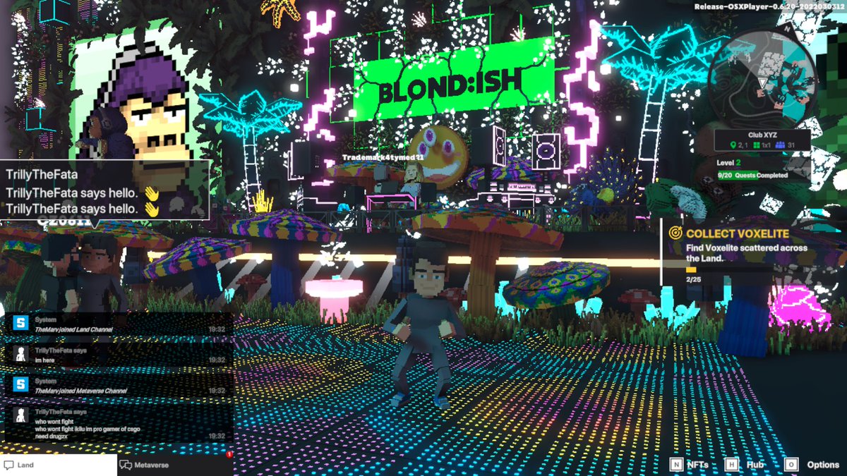 TheMarvC's tweet photo. @TheSandboxGame @blond_ish I just participated in the daily #SandboxAlphaS2Contest for a chance to earn up to 1,000 $SAND! Day 2 - Dance with Blond:ish. Check out my screenshot below! 👇 #SandboxAlphaS2 https://t.co/vG4O63lUtF