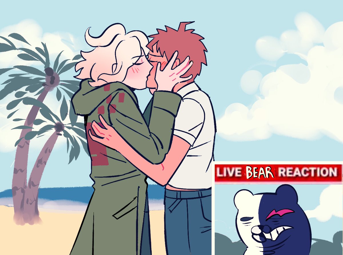 [LIVE BEAR REACTION] #komahina.