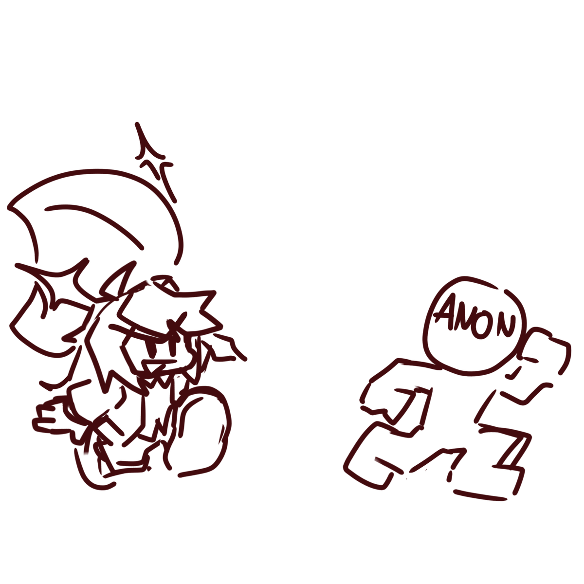 Can you draw me running from you who wanna slay me
-
Sure? 
Idk why you ask this lmao

ask me : https://t.co/IYSJgaXUYU 