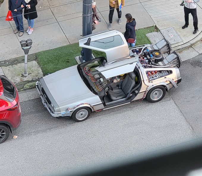 Anyone done with this shit and need a ride back to '85? 🤷🏻&zwj;♀️ https://t.co/tLI2YnGB1c<a href="/tag/retweet"class="tags"><span>#retweet</span></a>