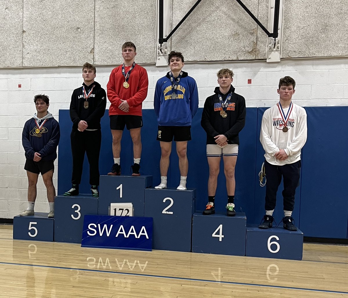 BvasdAthletics's tweet photo. Congratulations to our wrestlers today. Logan Hoffman &amp; Cole Weightman both advanced states. Logan finished with a bronze medal and Cole finished with silver. Doppelheuer finished the day with a 5th overall place. Nice job guys! https://t.co/7SG3oDtZv5