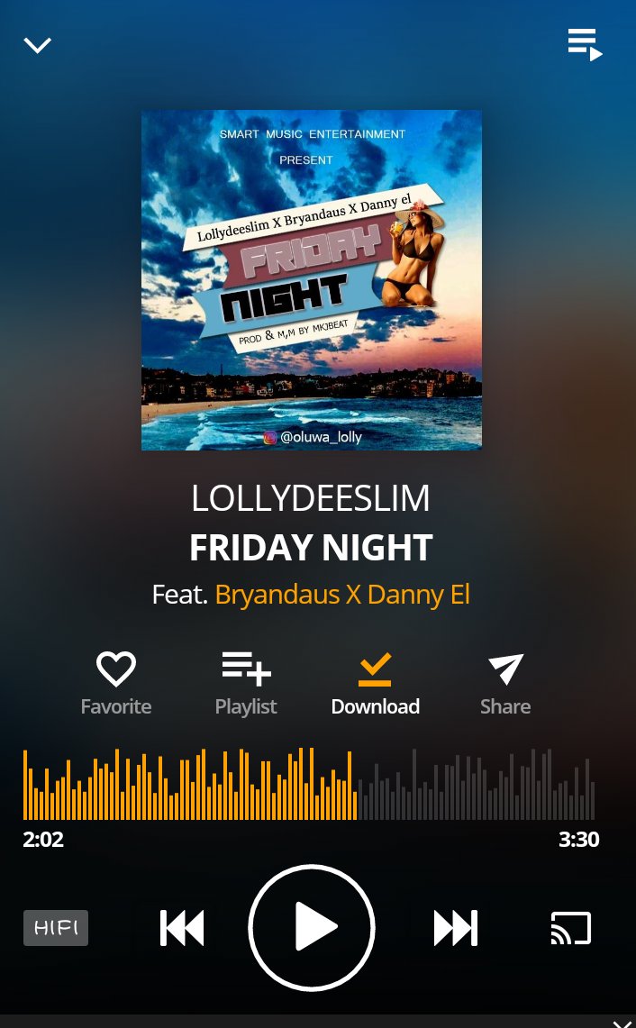 FRIDAY NIGHT out Now!! 
audiomack.com/mlollydeeslim/…