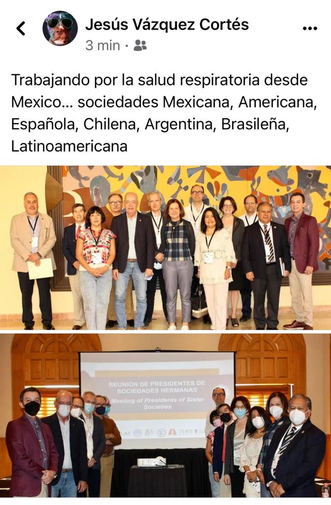 ALATorax's tweet photo. #ALAT presente en la Reunión de Presidentes de Sociedades Hermanas durante el Máster Class 2022, Los Cabos #México @SMNYCT @twitaamr @SeparRespira @SerChile @atscommunity #SBPT https://t.co/Qy0lntmkFg