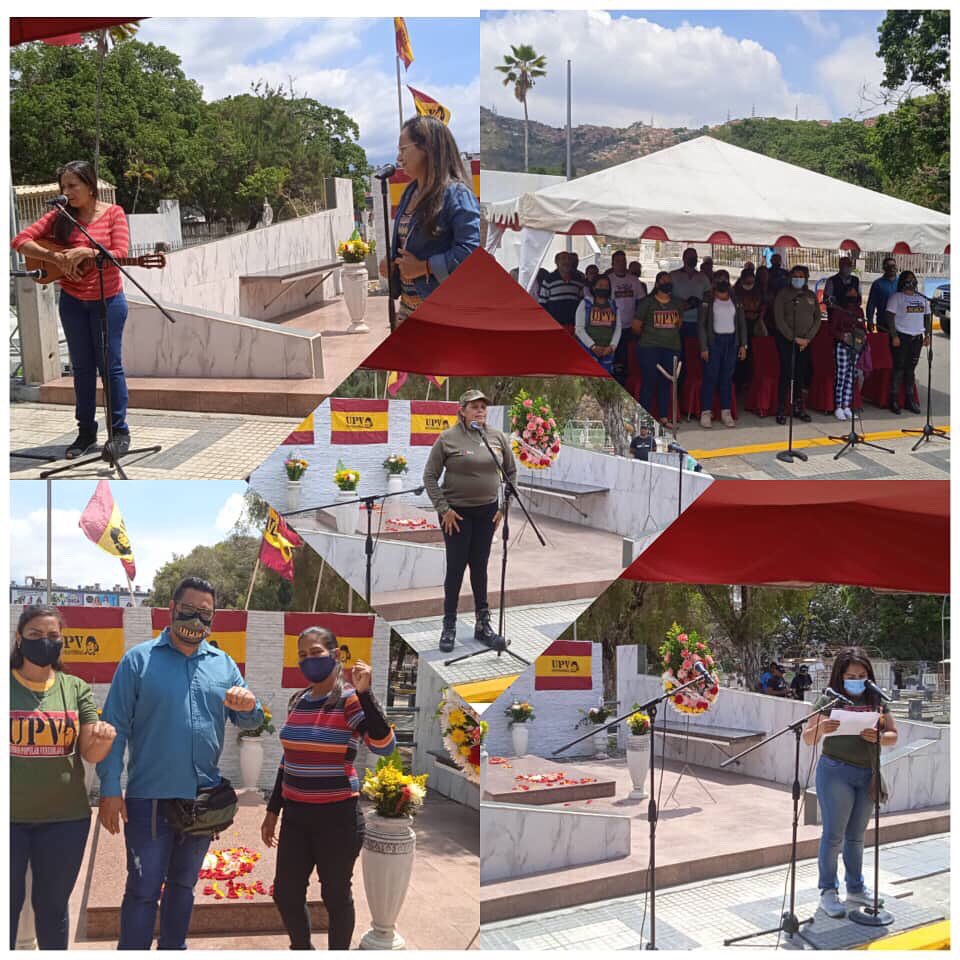 Un día como hoy nuestra Lina Ron trascendió lo material para inmortalizarse en el espíritu de quienes seguimos su legado. La Presidencia y Secretarías Nacionales de la Gloriosa #UPV rindieron homenaje en la actividad “Un Poema para Lina” #ChavezSiempreInvicto #UPVhaciendoPatria