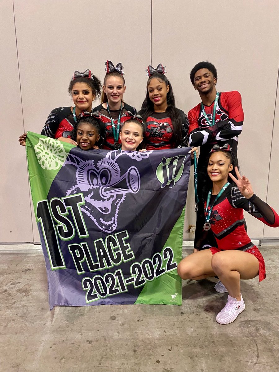 camilleworrell's tweet photo. Congratulations to my daughter, Kamora, and her squad @ Georgia Heat All-Stars (level J4), on their 1st place Win today!!! 
We're headed to Myrtle Beach ❤���🏆 https://t.co/WYEkLicpdu