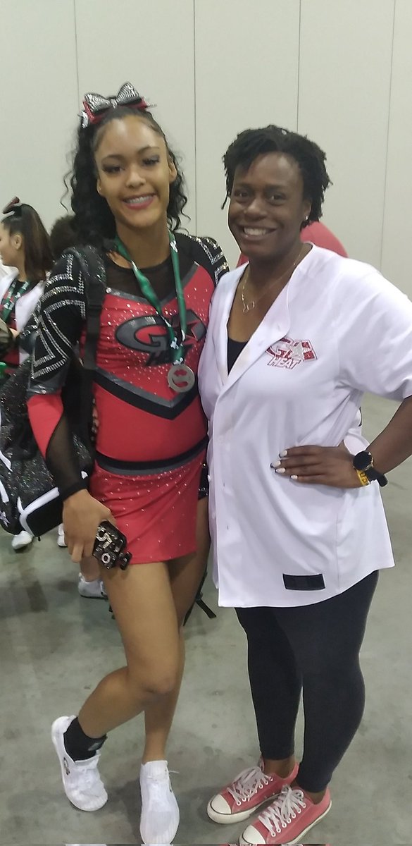 camilleworrell's tweet photo. Congratulations to my daughter, Kamora, and her squad @ Georgia Heat All-Stars (level J4), on their 1st place Win today!!! 
We're headed to Myrtle Beach ❤���🏆 https://t.co/WYEkLicpdu