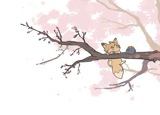 春仕様 🦊🐥🌸 