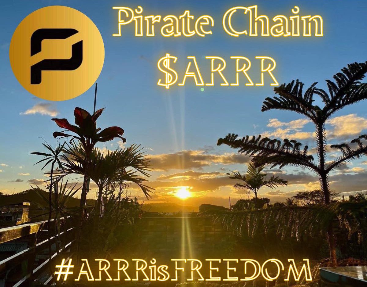 gel_lie27's tweet photo. Life is beautiful when you have ππ₯ππππ’π & π£π₯ππ©πππ¬! Be wise, be private & have freedom! Choose ARRR Pirate Chain to give you the best!
$ARRR
#cryptocurrency
#fungible
#mostprivate
#ARRRisFREEDOM
#weARRRpirate
@PirateChain
https://t.co/zYG9PoOGdW https://t.co/s06bva6ywW