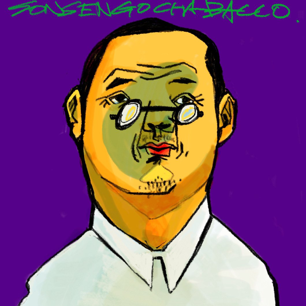 sonsenGbacco's tweet photo. 日曜日だ #sonsengochabacco #落書き #デジタル画 #ipad #quickmemo #digitalpicture https://t.co/ZBn8MF14TO