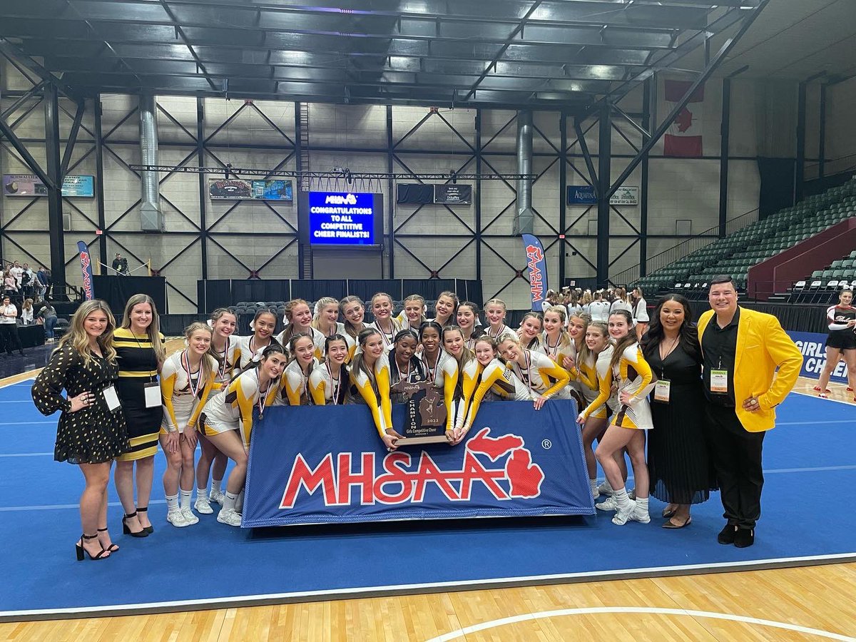 adams_cheer's tweet photo. THIRD TIME STILL CHARMED! 🥇💍🏆👑🍀 We did it - 2022 State Champs x3!

What an amazing year and the 16 returners for next year will be BACK 4 MORE and ready to raise the bar again! 2023…just wait! State Champs on Repeat!

#3tsc #tf3 #scor #b4m #3xchamps #adamscheer https://t.co/9SfZYFS9D0