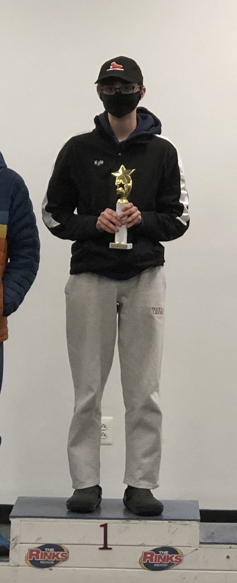 hjstapel's tweet photo. Congratulations @StapelKyle on your 1st place divisional win at the MASTC Speedskating Meet today. Skate fast, turn left! https://t.co/F2Eyrfcbwm