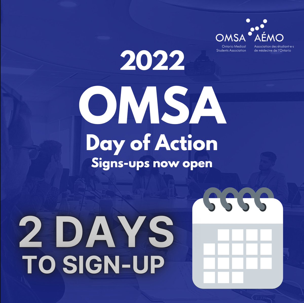 Ontario Med Students (@omsaofficial) on Twitter photo 2 days left to apply for OMSA’s IN-PERSON Day of Action 2022 in downtown Toronto! Two $25 gift cards will be raffled off for all completed applications by March 7, 2022 at 11:59 PM. Visit omsa.ca/en/day-of-acti… for the application form and more details! 2 days left to apply for OMSA’s IN-PERSON Day of Action 2022 in downtown Toronto! Two $25 gift cards will be raffled off for all completed applications by March 7, 2022 at 11:59 PM. Visit omsa.ca/en/day-of-acti… for the application form and more details!