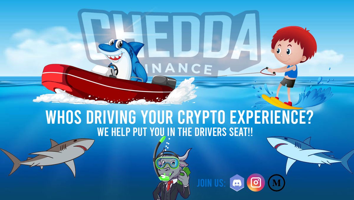 #CheddaFinance We are helping to put you in the drivers seat!! #cryptoeducation #cheddaU #getsomechedda