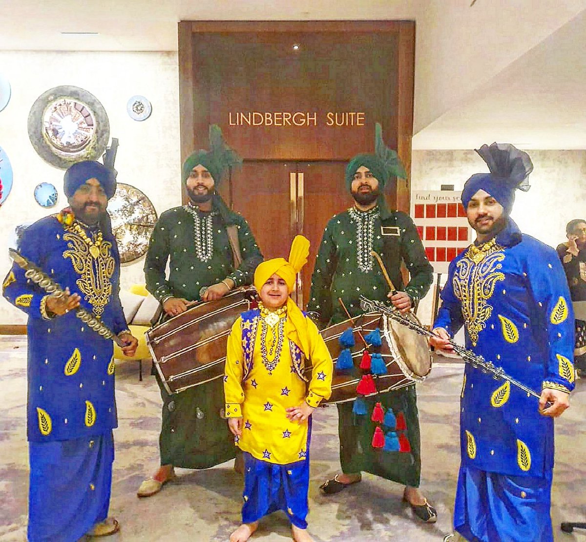 XclusiveServs's tweet photo. Our Bhangra team at London Heathrow Marriott Hotel tonight for our bride Aamna's entrance #xclusiveservices #bhangrateam #brideentrance working alongside #londonheathrowmarriott #ragasaan #phenomena_entertainment #phantomhire https://t.co/EjjlpI6p9t