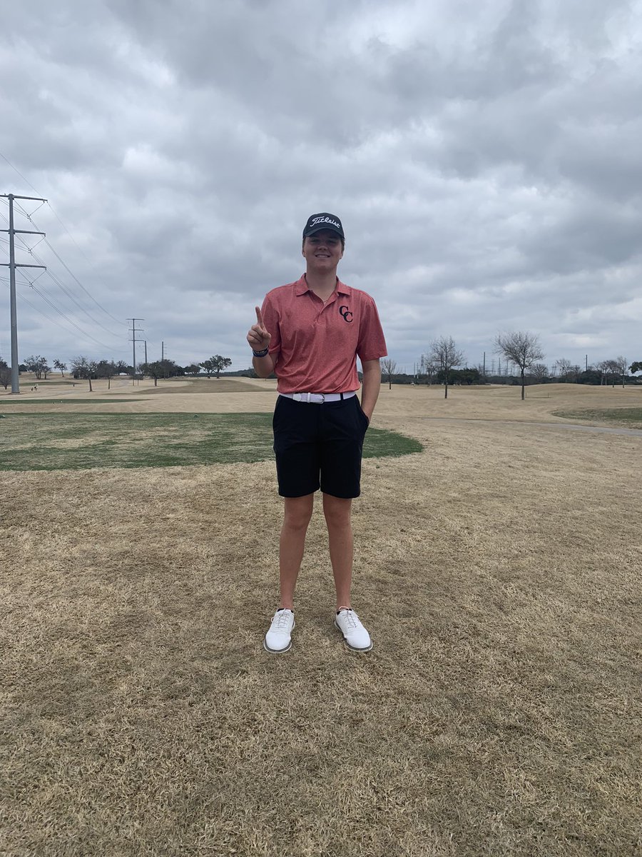 Clemensgolf's tweet photo. Karina Duran and Quade Woods win at Buckhorn this weekend! Proud of these two seniors. #proudcoach #prouddad @UIWMensGolf @UIWWomensGolf https://t.co/0Nvls1lJt4