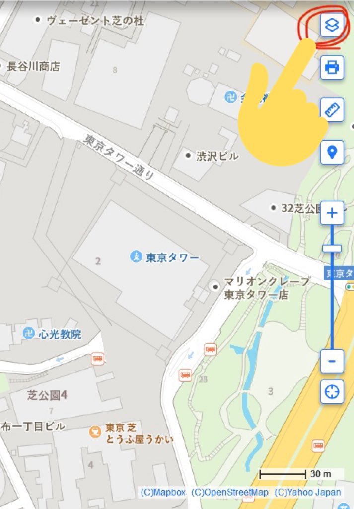 はやしマーケット 通学路や周辺マップの作成にはyahoo 地図 Pc版 が便利でござるよ 自宅 と学校が一画面に入るように表示 地図の種類を変更 モノトーン 印刷して赤ペンでなぞる Googleマップより見やすい 私は切ってノリで貼ってるけど きっちり