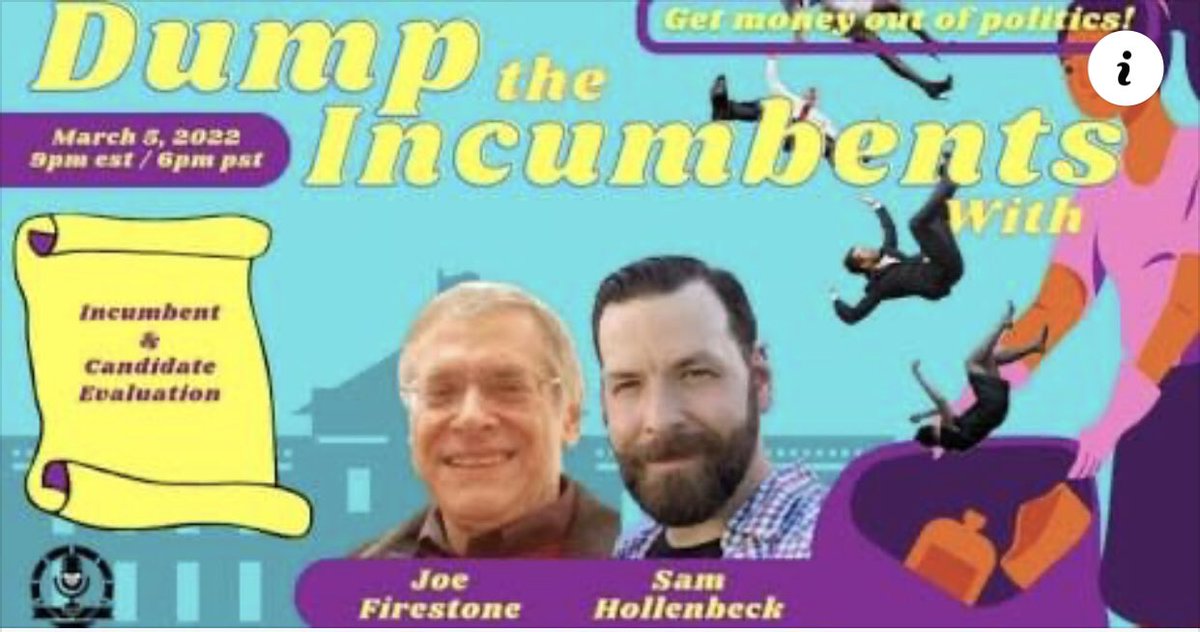 UnderstandMMT's tweet photo. #DumpTheIncumbents: Incumbent & Candidate Evaluation. #Tonight @SamHollenbeck @joefirestonephd will talk about #candidate evaluation using some examples. #live 9pm ET
#Election2022 #Congress #Crisis #congresssold #congress2022 #USA #America https://t.co/lsR4NQRoor via @YouTube https://t.co/xqCbtiVFmA