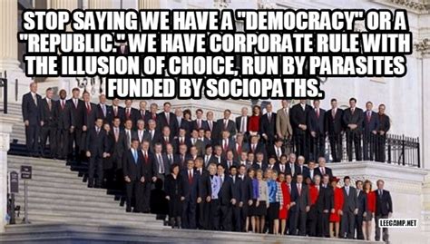 The US will be an oligarchy led by sociopaths until we change that.