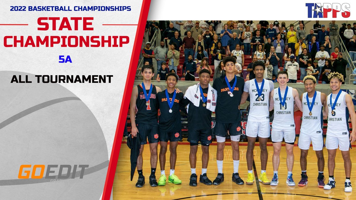 TAPPSbasketball's tweet photo. Congratulations to the #TAPPSbasketball 5A Boys All Tournament Team! https://t.co/YMXJkzB4sC