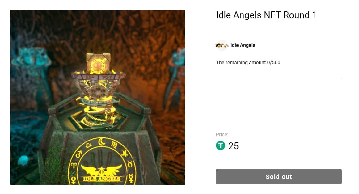 VMM_official's tweet photo. 500 LUCKY BOXES SOLD OUT IN 16 MINUTES!
https://t.co/w2UVmtLS84

#NFT #VMM #IdleAngels #Giveaway #FreeNFTs https://t.co/PBsANLo2eS