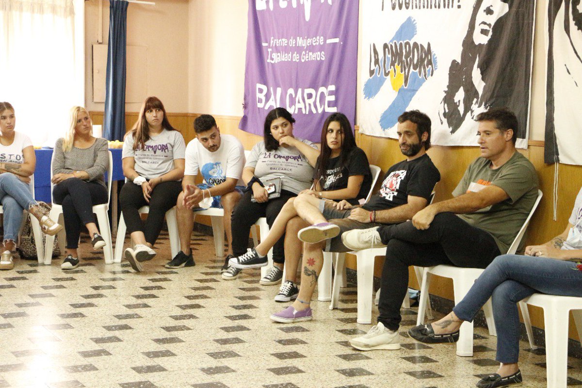 🔹 Hoy en #Balcarce participé de un plenario de <a href="/la_campora/">La Cámpora</a>

👥 Analizamos la coyuntura de nuestro país, también compartimos visiones respecto a la realidad y futuro de la comunidad balcarceña.

✌️ Con la fuerza de la militancia, seguimos construyendo organizacion

#LaCampora