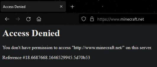 Cyorg13's tweet photo. Is https://t.co/mvrHtuKjeZ down? Every page I visit, it always leads to a 403 error. https://t.co/TLRcEggKG3