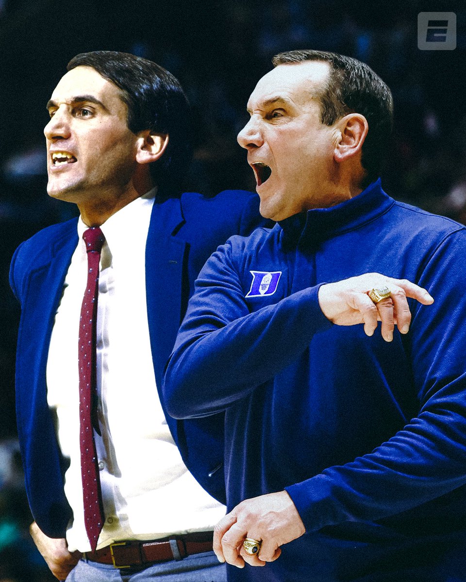 SportsCenter's tweet photo. 42 seasons later. 

The legendary journey for #CoachK at Cameron Indoor Stadium has come to an end. https://t.co/4FA9I9hkCm