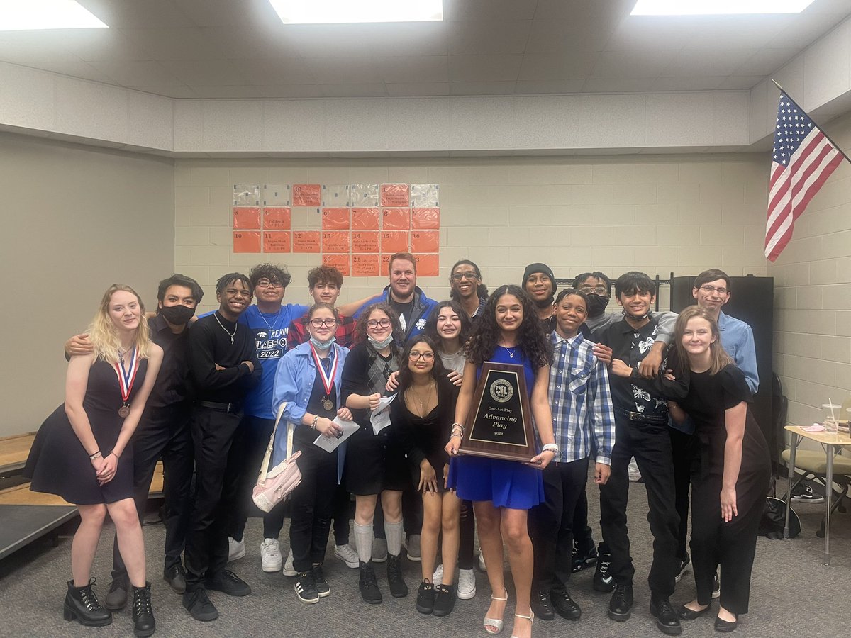 SISD_RunsWell's tweet photo. @KingHSPanthers Theater is advancing to Bi-District UIL competition. Congratulations students, directors, parents &amp; community!
@SheldonISD @JRWebster1 https://t.co/VpJQICKNkF