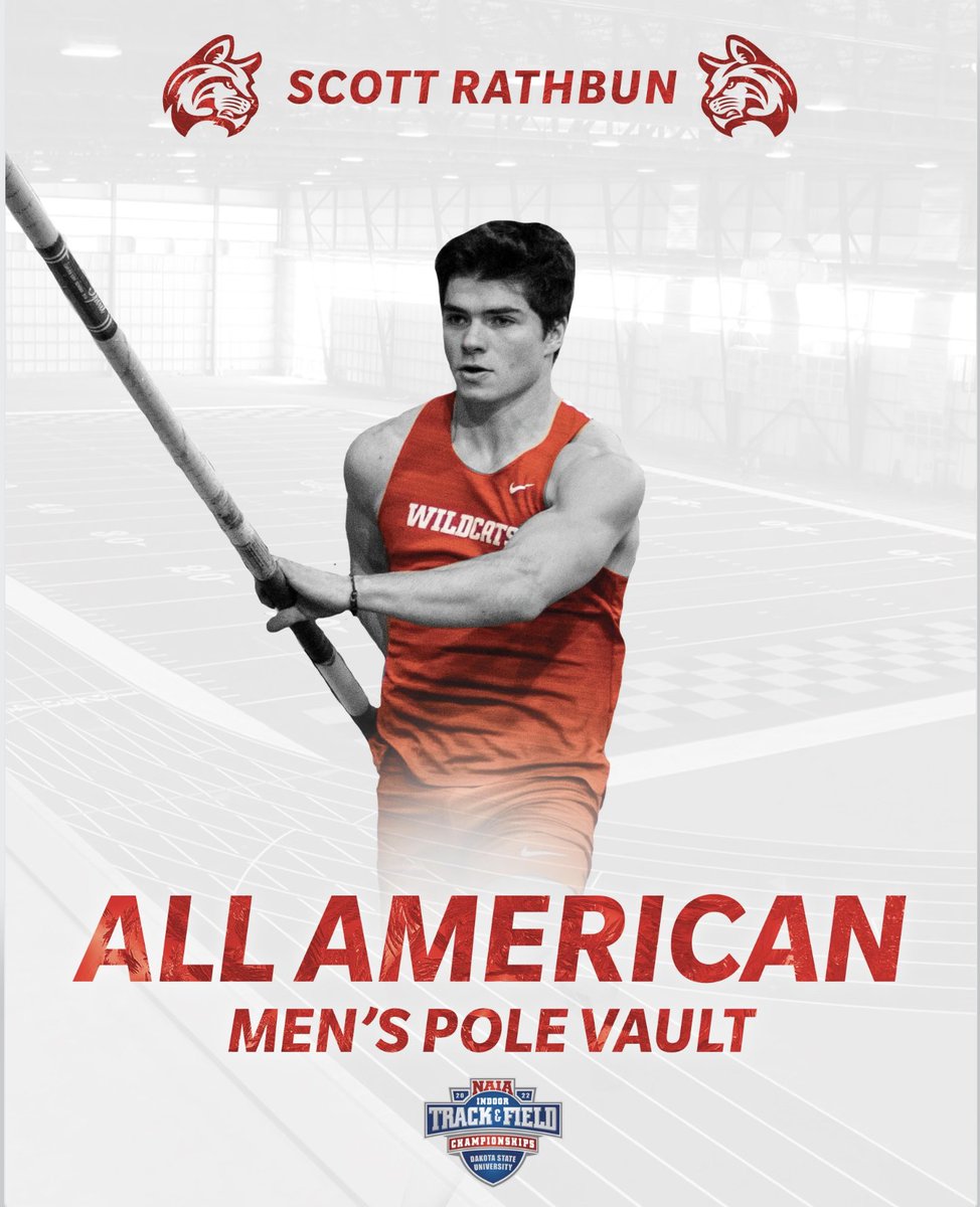 iwutfxc's tweet image. Scott Rathbun is your newest NATIONAL RUNNER-UP 🏆 at 4.90m (16-00 3/4) for a combined total of 11 points added to the men’s team score!