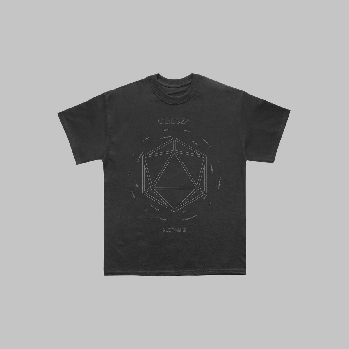 jackwkeane's tweet photo. Merch concept for @odesza https://t.co/6eEEFV5Rb6