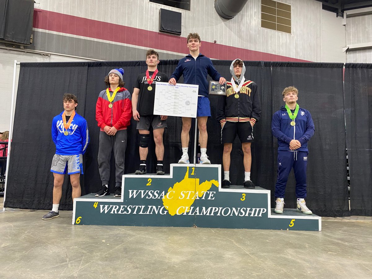 wvssac's tweet photo. Class AAA 152 lb https://t.co/ffEZpzQRa1