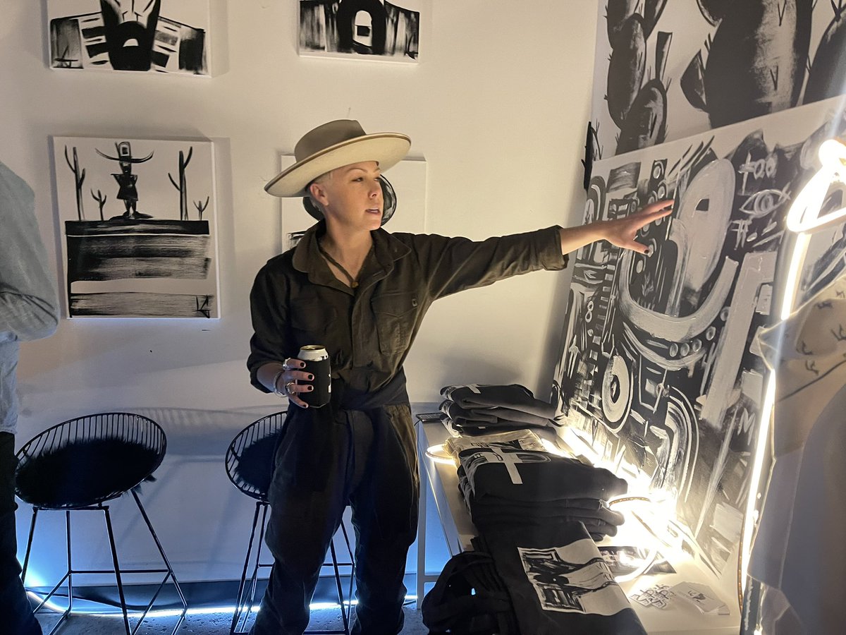 Incredible crew came out for my open studio last night. Amazing time…also to my delight I discovered that nobody ate the ice cream snickers (forgot they were in freezer)