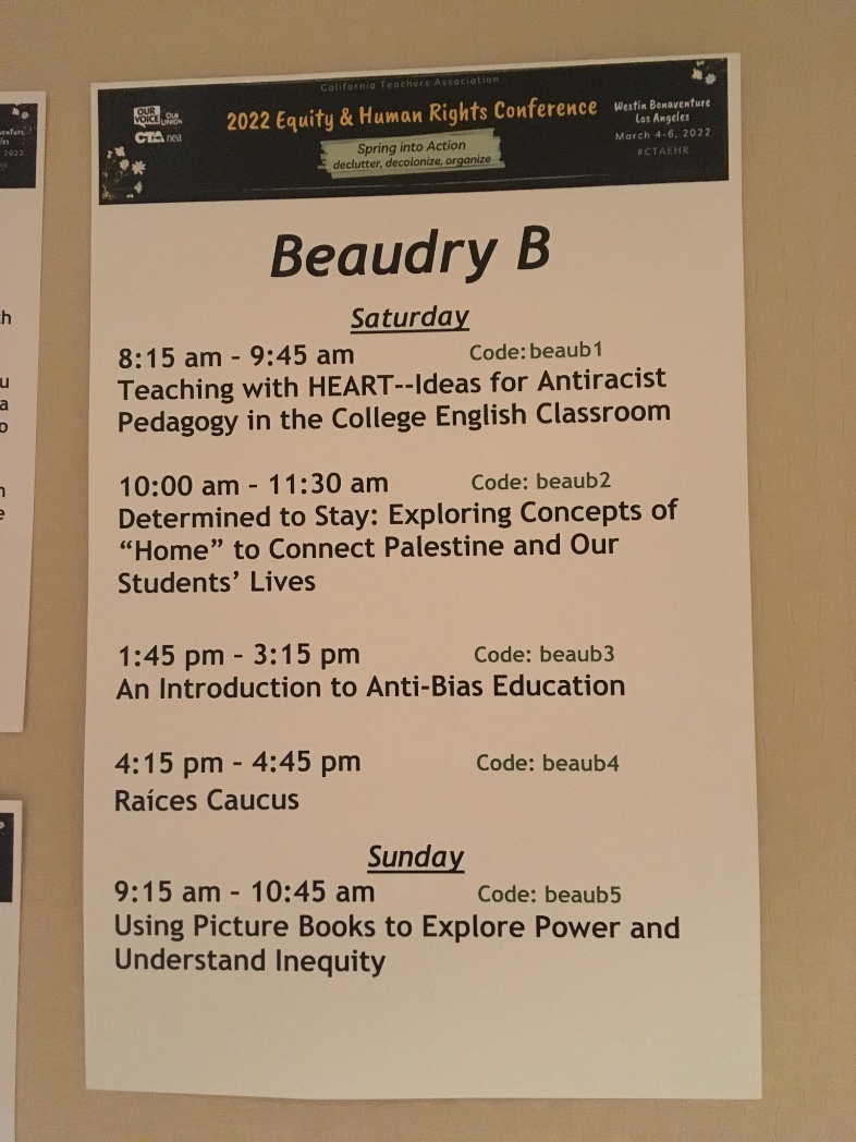 Zeena M. Pliska (@zeenamar1013) on Twitter photo Presenting tomorrow morning at the #ctaehr 5 picture book authors to discuss Using Picture Books to Explore Power and Understand Inequity with @andreajloney <a href="/bshum79/">Benson Shum</a> <a href="/sharonlangley/">Sharon Langley</a> @iamleewind <a href="/PageStreetKids/">Page Street Kids</a> <a href="/Fdhalliday/">Fiona Halliday</a> @RedFoxLiterary <a href="/UTLAnow/">United Teachers Los Angeles</a> Presenting tomorrow morning at the #ctaehr 5 picture book authors to discuss Using Picture Books to Explore Power and Understand Inequity with @andreajloney <a href="/bshum79/">Benson Shum</a> <a href="/sharonlangley/">Sharon Langley</a> @iamleewind <a href="/PageStreetKids/">Page Street Kids</a> <a href="/Fdhalliday/">Fiona Halliday</a> @RedFoxLiterary <a href="/UTLAnow/">United Teachers Los Angeles</a>