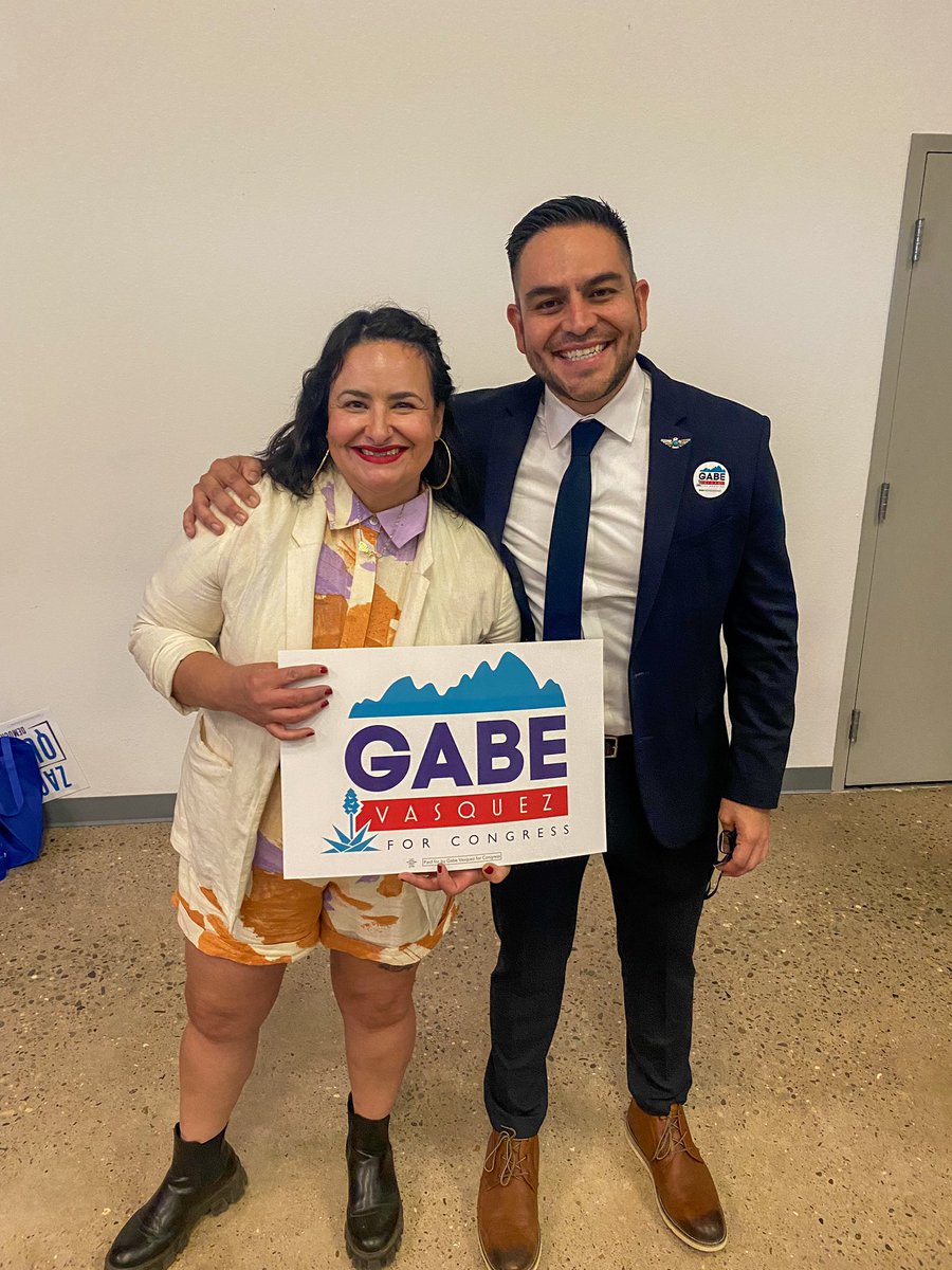 Gabe_NM's tweet photo. I am so thankful for everyone who has helped us get to this point - I never imagined myself running for Congress, but I am so damn grateful and so damn determined to win this seat for all of us. Weโre going to do this. This is for you, abuelo. #SiSePuede #NM02 https://t.co/mCfj3Ry6Xv