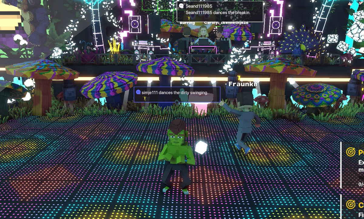 simjeong3's tweet photo. @TheSandboxGame @blond_ish I just participated in the daily #SandboxAlphaS2Contest for a chance to earn up to 1,000 $SAND! Day 2 - Dance with Blond:ish. Check out my screenshot below! 👇 #SandboxAlphaS2 https://t.co/sQiItmJeKf