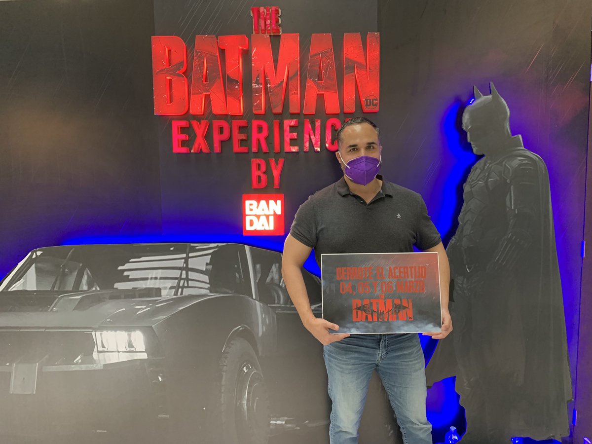 The Batman Experience by <a href="/BandaiMexico/">Bandai México</a>: Un escape room basado en la película @ Galerías Insurgentes