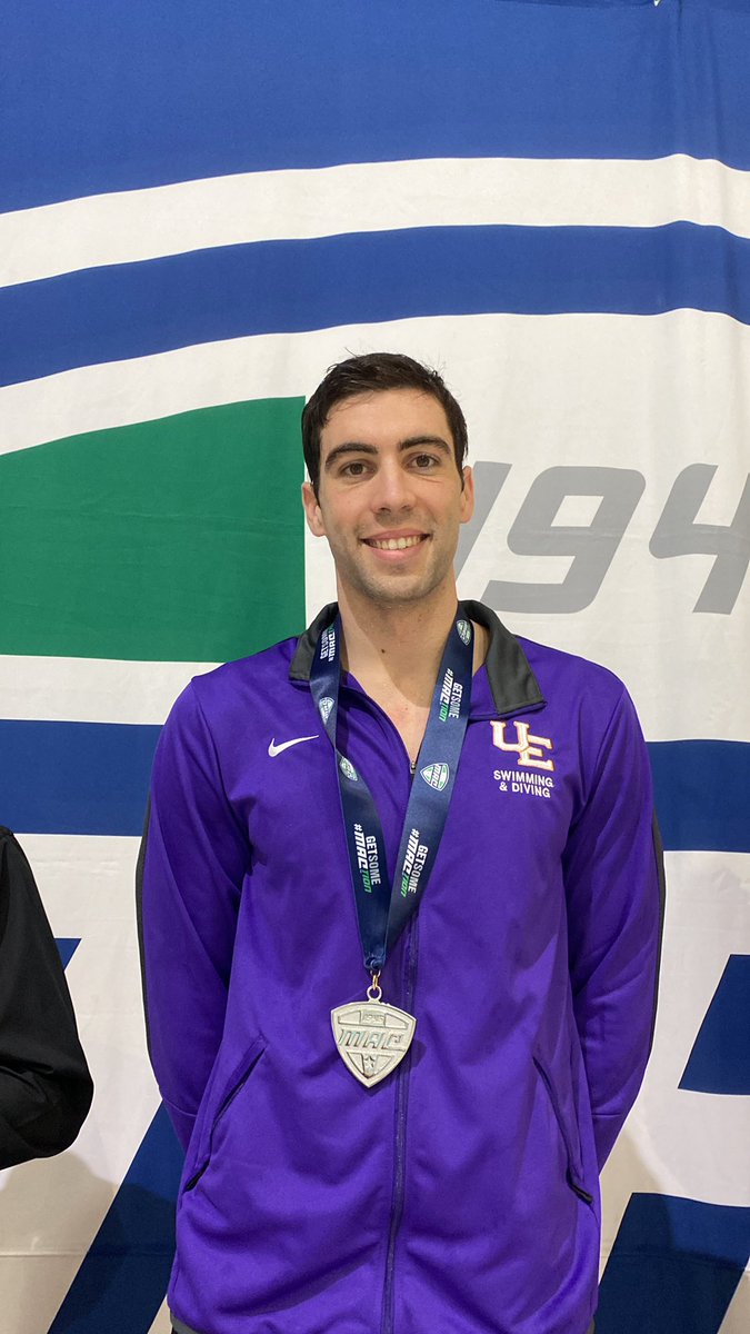 UEAthleticsSWIM's tweet photo. Alon places 2nd 🥈 in the 200 Breaststroke at the MAC Championship #SwimHardSwimFast #ForTheAces https://t.co/j2zfYZtjZP